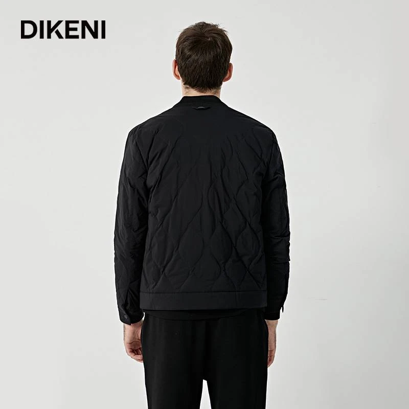 DIKENI棒球领轻便户外轻薄羽绒茄克12540W163