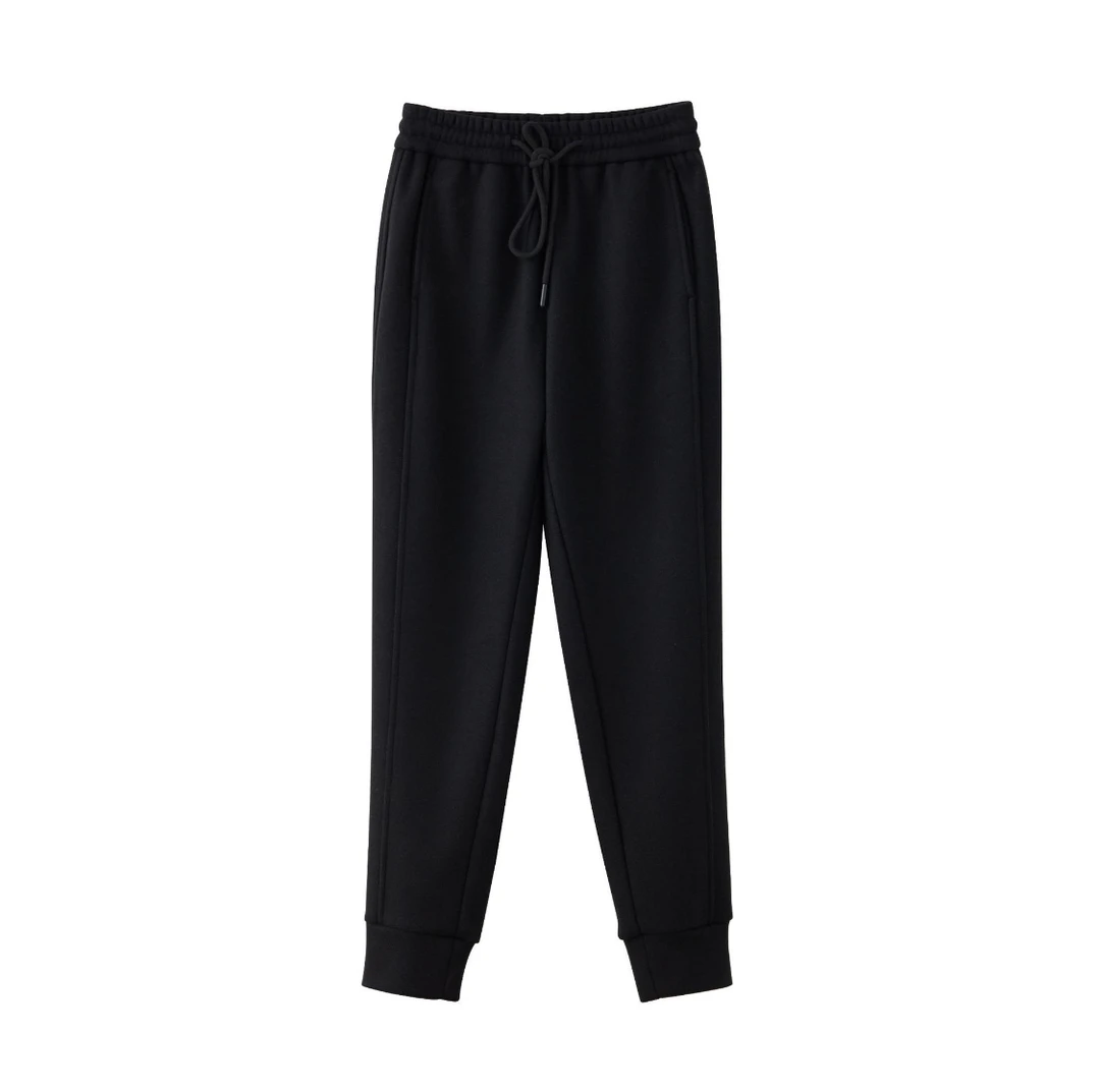 【Hua】2621秋冬休闲百搭加厚直筒宽松束脚裤休闲裤（样衣）