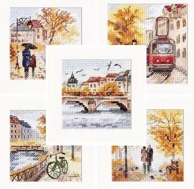 【CC系列-秋天的风景】十字绣2024年新款