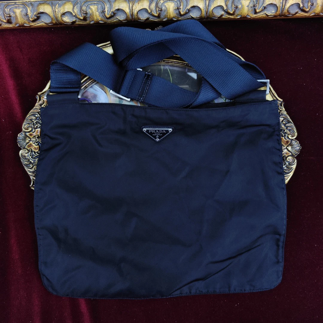 95新 Prada/普拉达 【六六中古】孤品复古单肩包cb144尺寸32*26