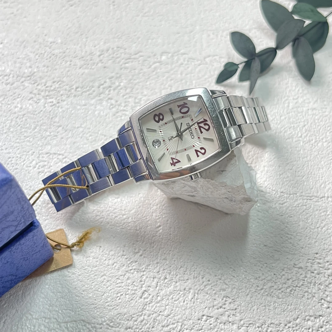 90新 Seiko/精工 【六六中古】孤品手表aa3739手围16表盘24mm原盒