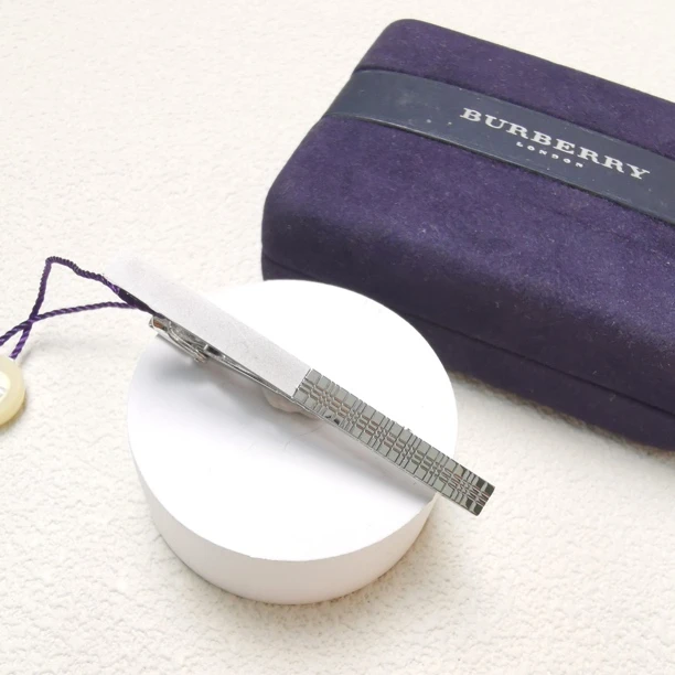 95新 BURBERRY/博柏利 【六六中古】孤品复古领带夹cp186