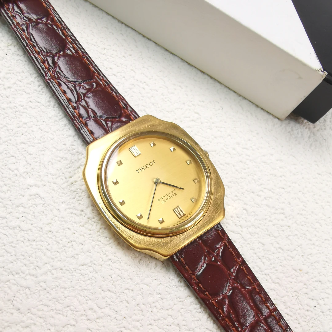 95新 Tissot/天梭 【六六中古】孤品手表cp007手围19表盘33mm有盒