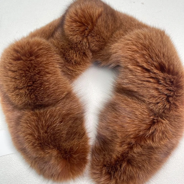 90新  【六六中古】孤品狐狸毛领ay880尺寸88*16