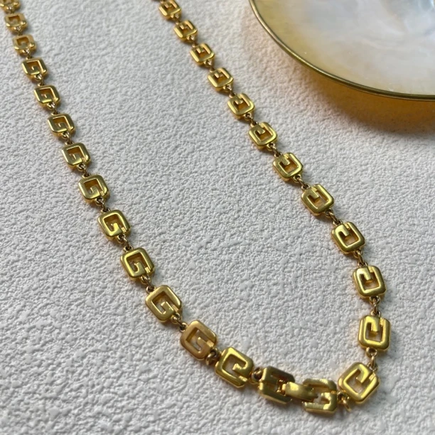 90新 Givenchy/纪梵希 【六六中古】孤品复古项链ca078链长76cm