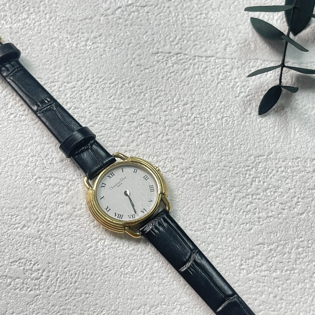 90新 DIOR/迪奥 【六六中古】孤品复古手表cp1024手围17表盘25mm