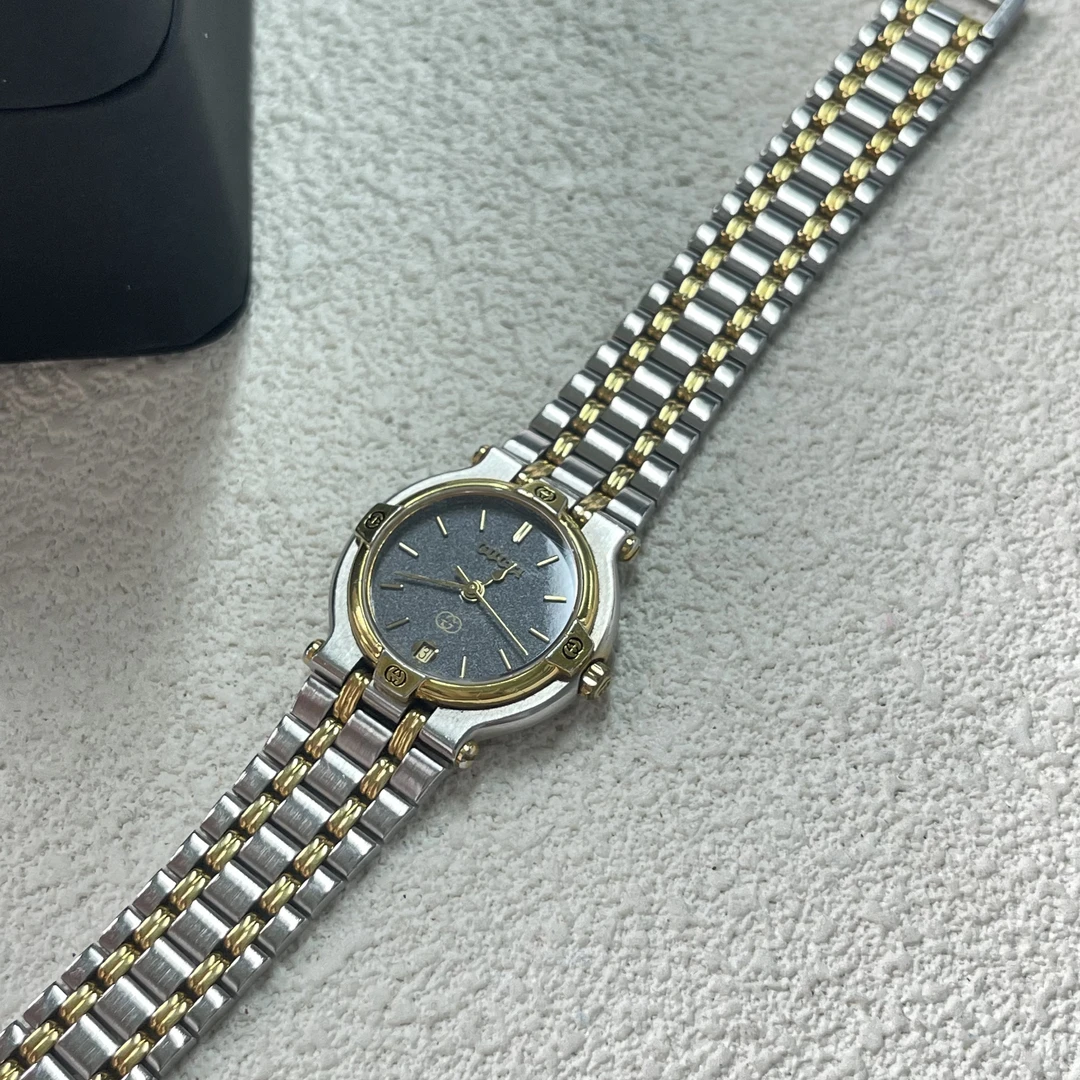 90新 GUCCI/古驰 【六六中古】孤品手表gm113手围15表盘23.5mm原盒
