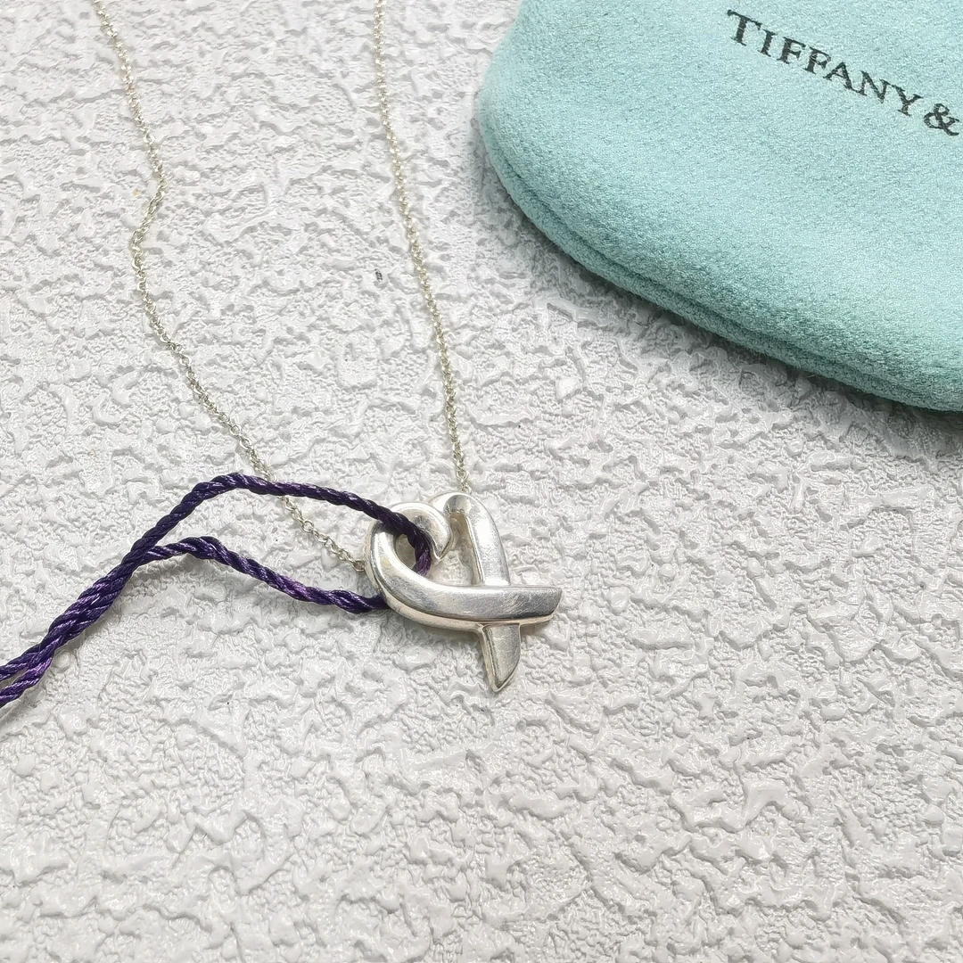 90新 Tiffany & Co./蒂芙尼 【六六中古】孤品复古项链km8199长度41
