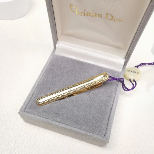 95新 Dior/迪奥 【六六中古】孤品复古领带夹cp096