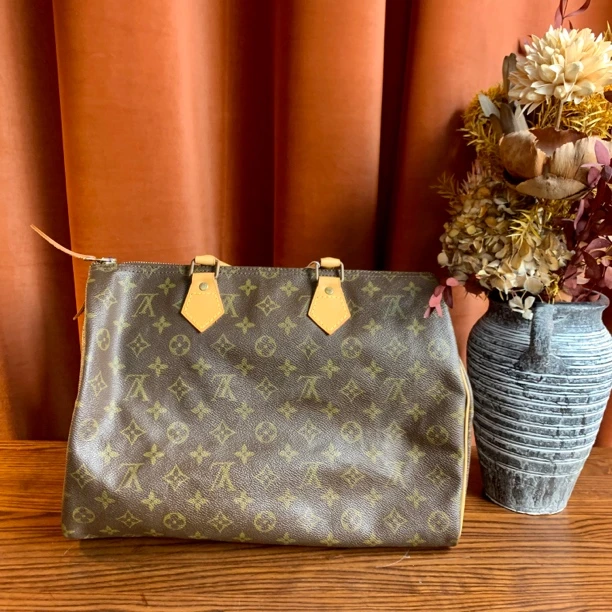 95新 LV 【六六中古】孤品复古手提包CB007尺寸35×18×23