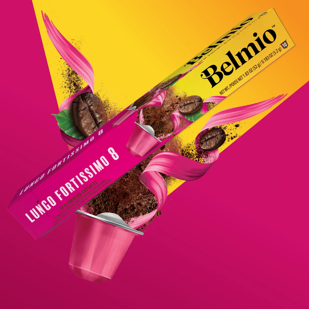 Belmio比利时原装进口胶囊咖啡Lungo Fortissimo馥缇奇欧大杯浓缩