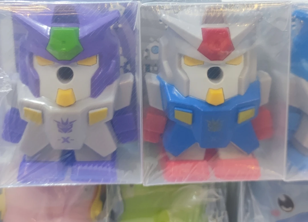 机甲战士6633削笔机2卡12个发