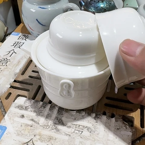 紫砂瑕疵茶具,慎拍
