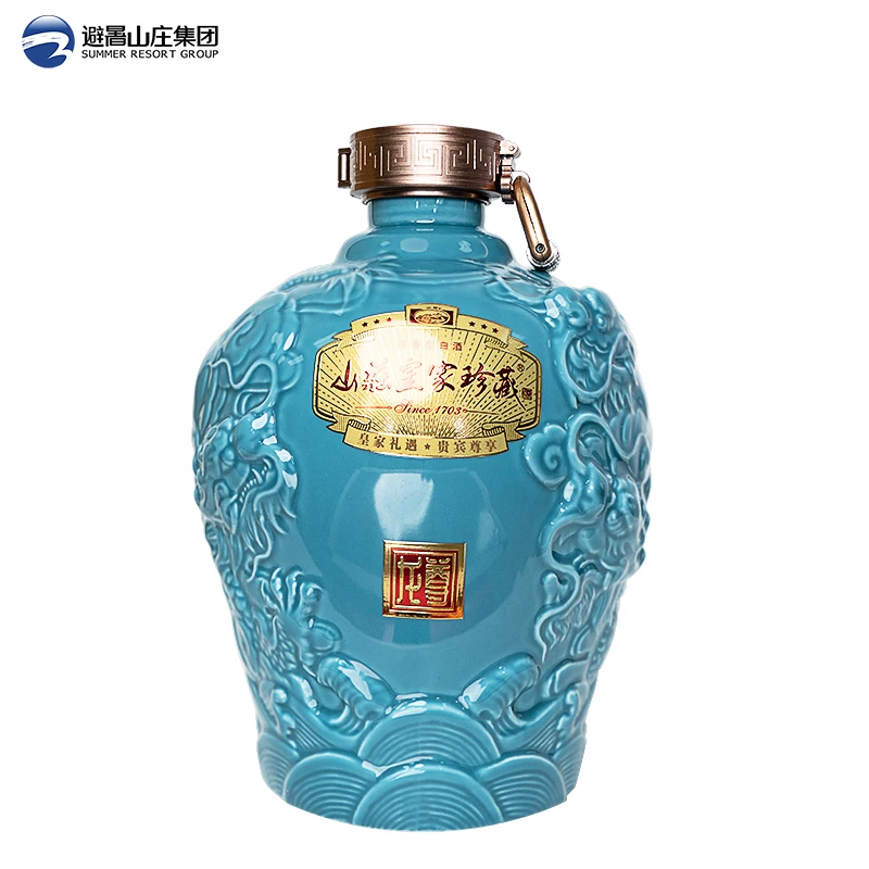 山庄龙尊60度原浆封藏2500ml浓香型白酒（封坛）60度2500ml