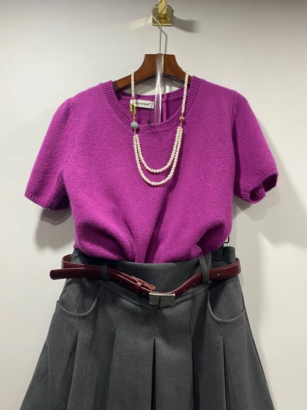 南韩时尚百搭毛衣