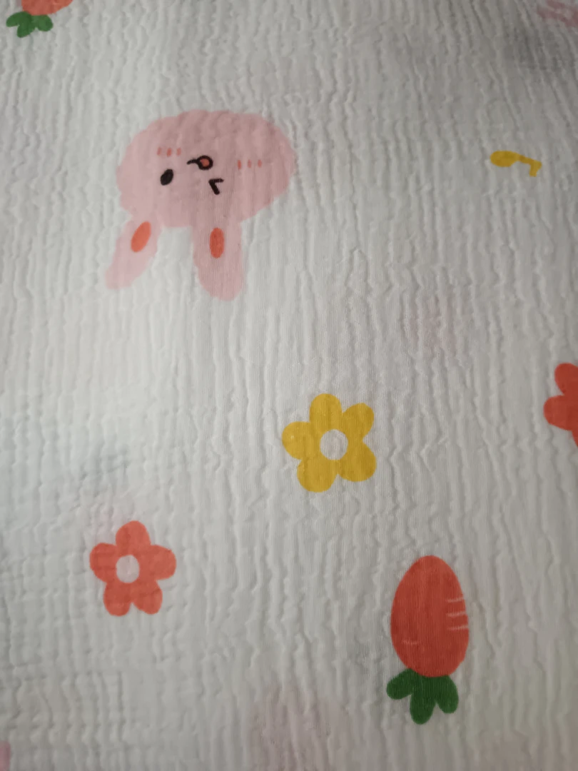 婴幼儿全棉皱皱纱床单