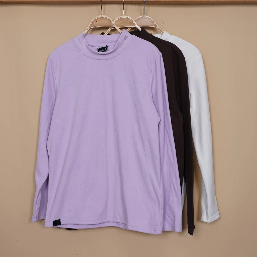 款号T106 保暖打底特别好，有厚度，磨毛薄绒百搭时尚上衣休闲