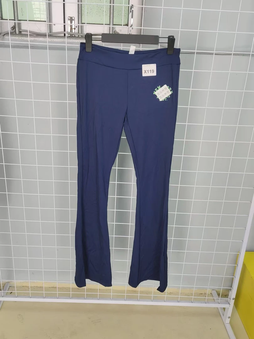 款号X119莞尔外贸 孤品健身裤瑜伽裤链