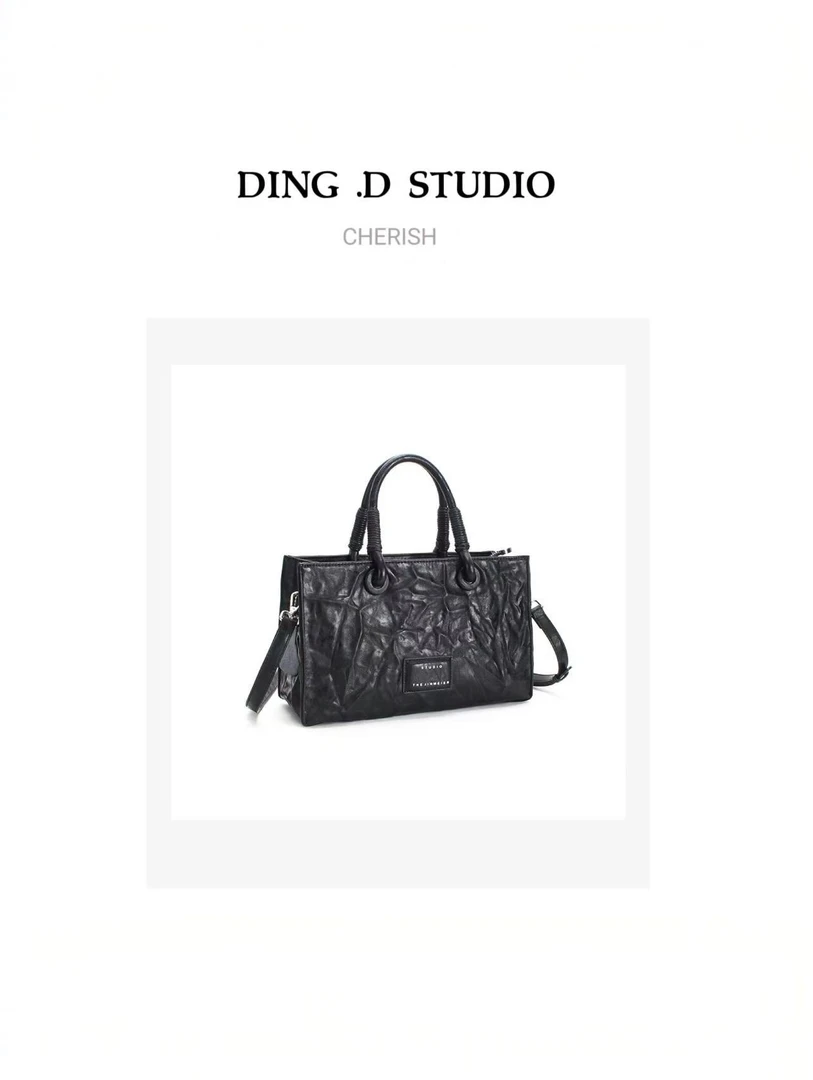 【DING.D】新品百搭简约单肩休闲时尚气质ins女包21535