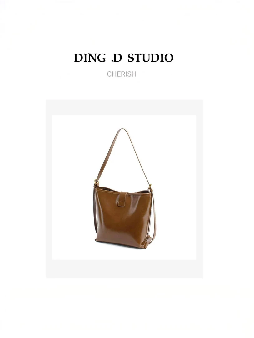【DING.D】新品百搭简约单肩休闲时尚气质ins女包21429