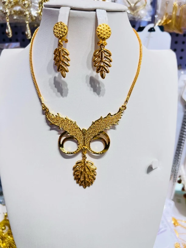 铜合金项链 Nipal 两件套时尚百搭婚礼必备