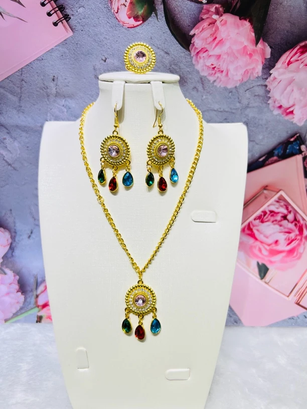 铜合金项链 项链吊坠时尚百搭首饰精美