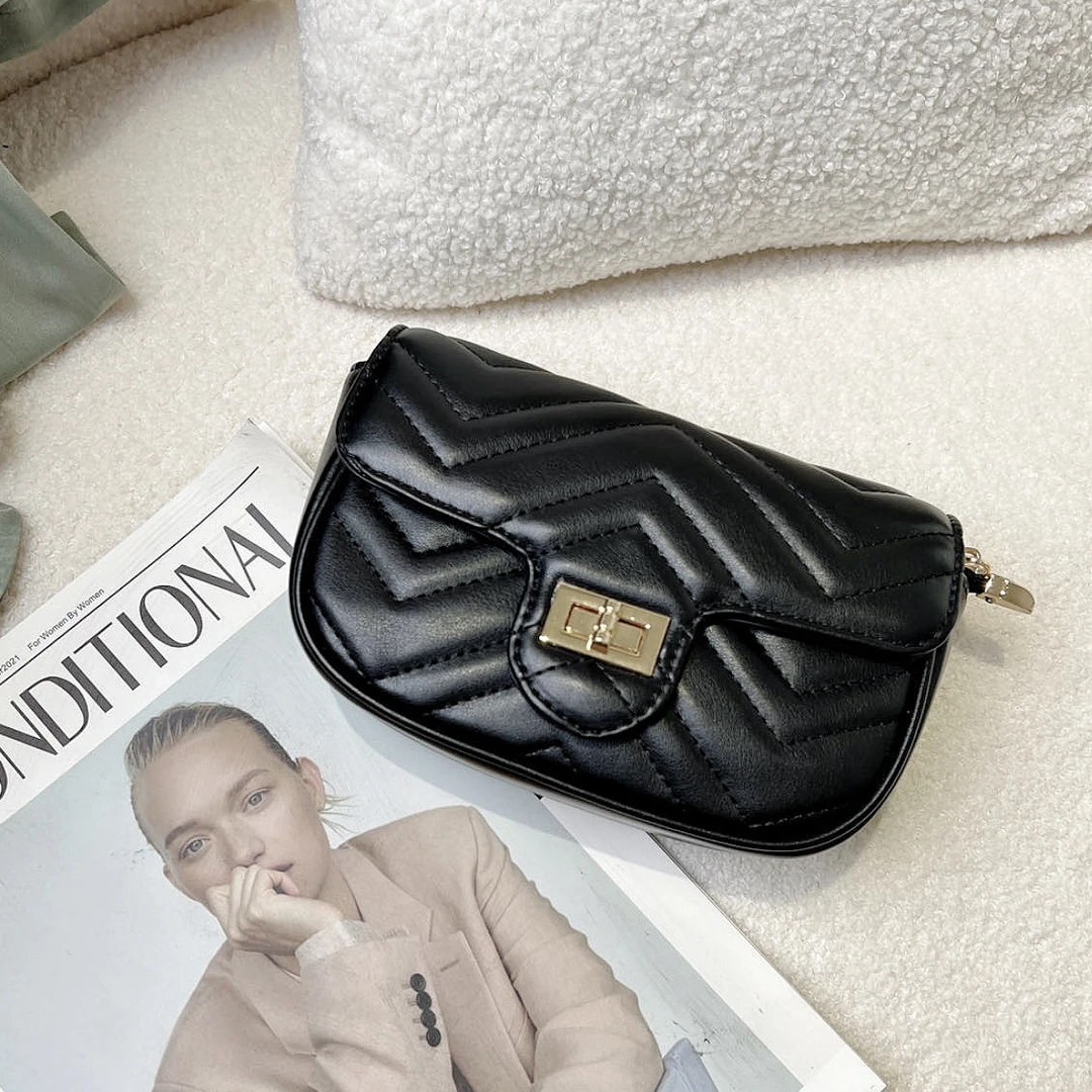 2025春夏新款菱格绣线小金球链条包百搭ins1160小包包