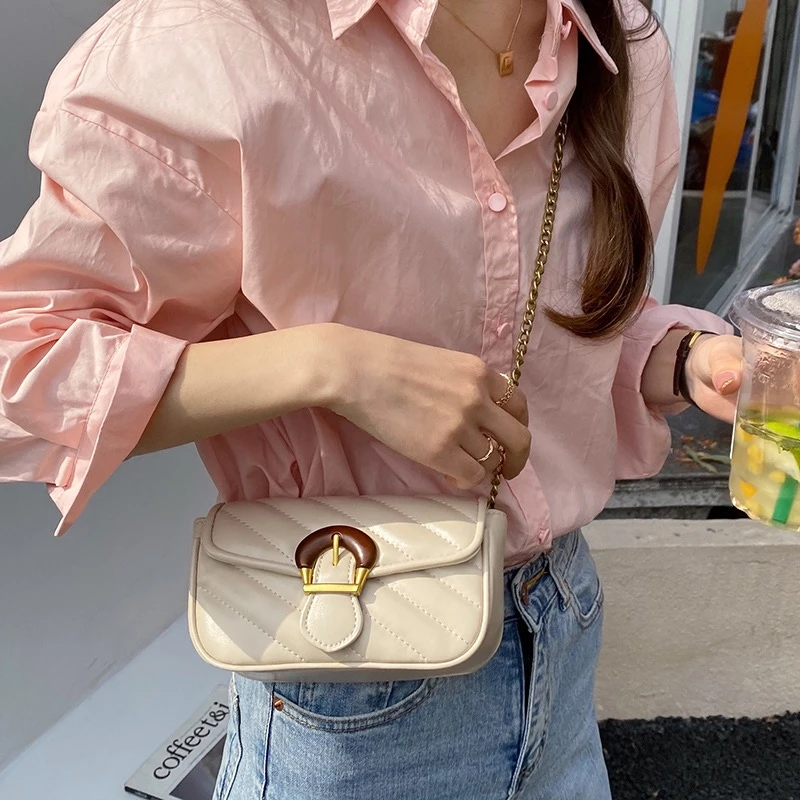 2025新款小包包秋冬时髦好物小众百搭轻奢链条高级感单肩女包8622