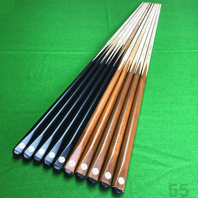 包直 台球杆小头中式黑8桌球杆黑八专用公杆单节杆入门级新手通杆