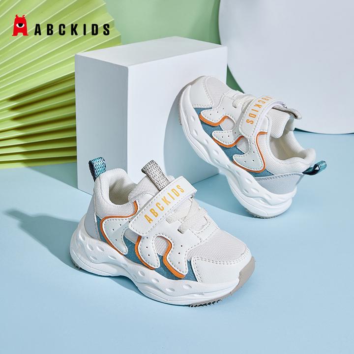 Abckids儿童宝宝舒适透气软底春季防滑包头小童秋季童鞋