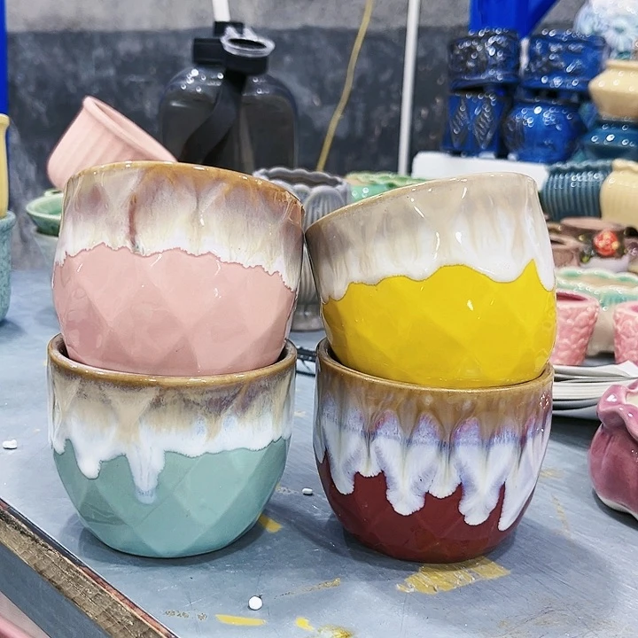 陶瓷高温陶瓷多肉花盆