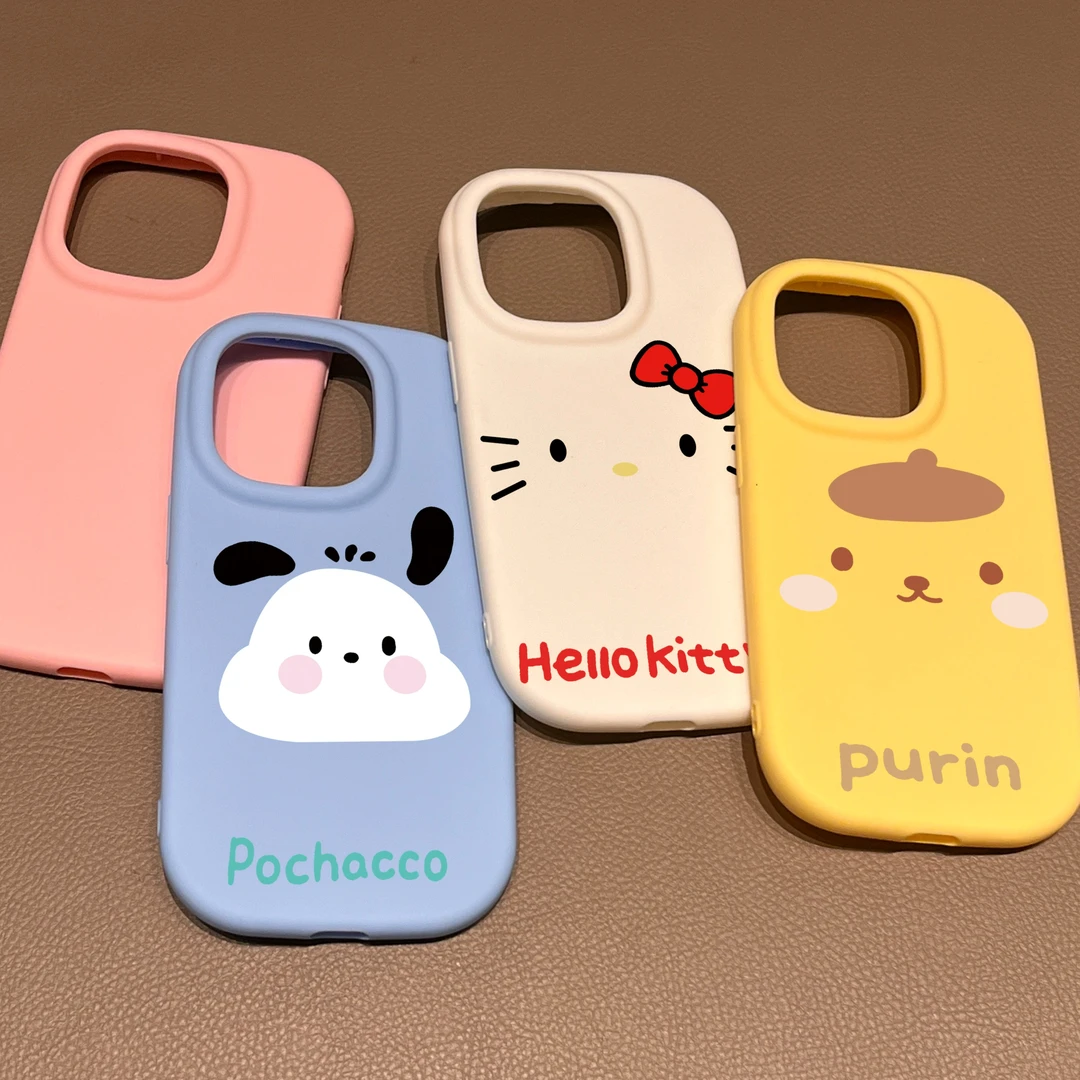 仙朵可爱卡通头像iPhone15/14promax手机壳苹果13/12/11款套潮