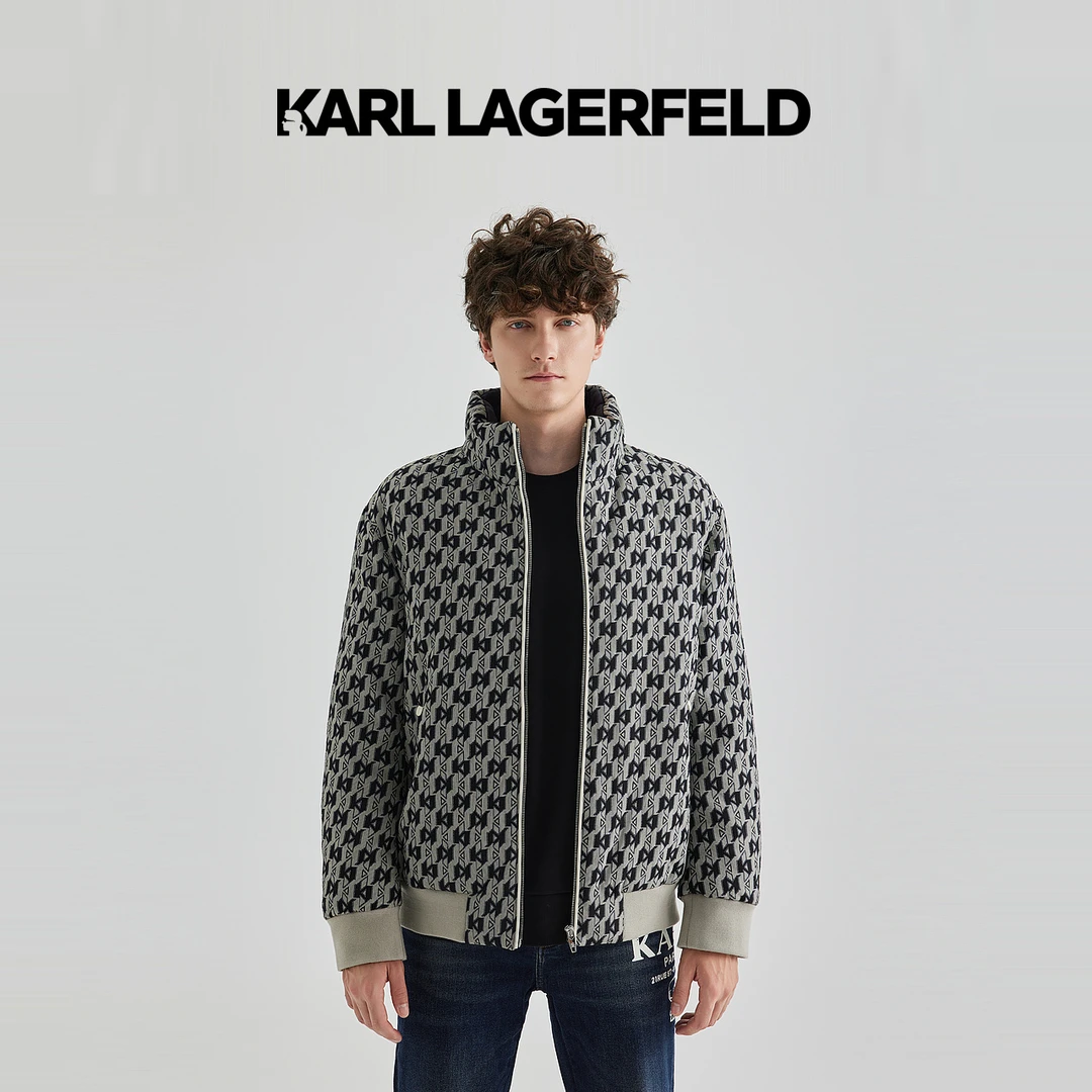 【臻享男装】KARL LAGERFELD卡尔拉格斐秋冬羽绒服1K1D70108879
