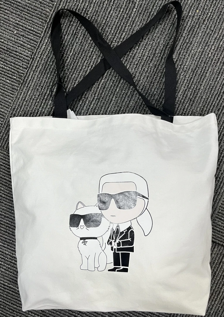 KARL LAGERFEL卡尔拉格斐老佛爷帆布包E36A3098100
