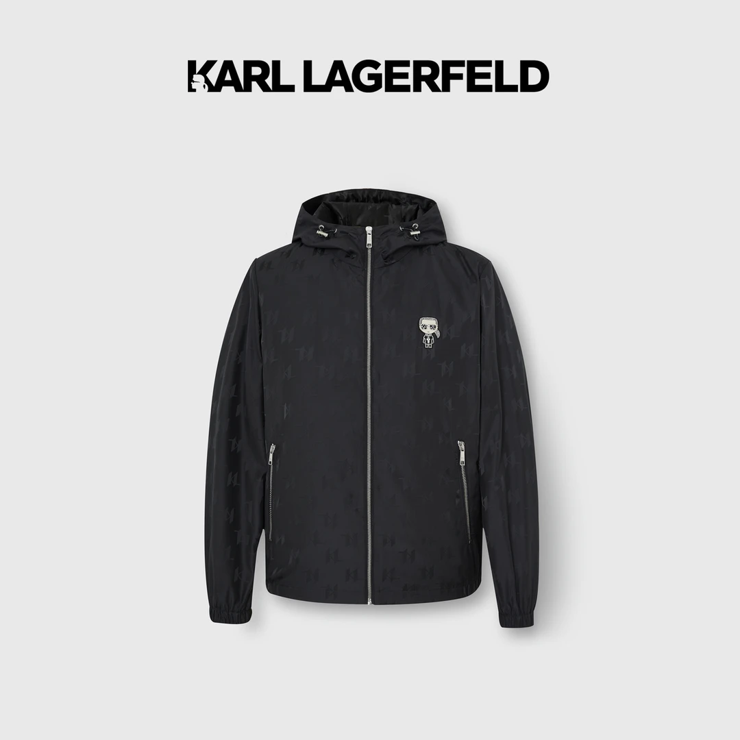 【臻享男装】KARL LAGERFELD卡尔拉格斐春夏季新款轻薄夹克231N1521