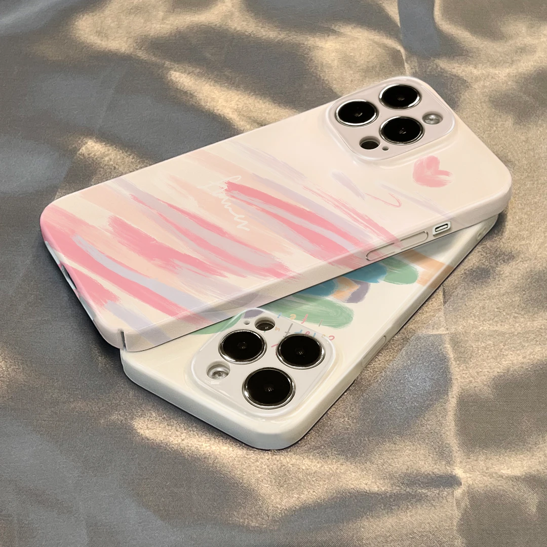 艺术线条适用于苹果14promax/华为/小米13/vivo/OPPO菲林手机壳12