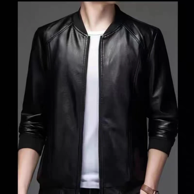 2023年新款棒球服皮衣Y