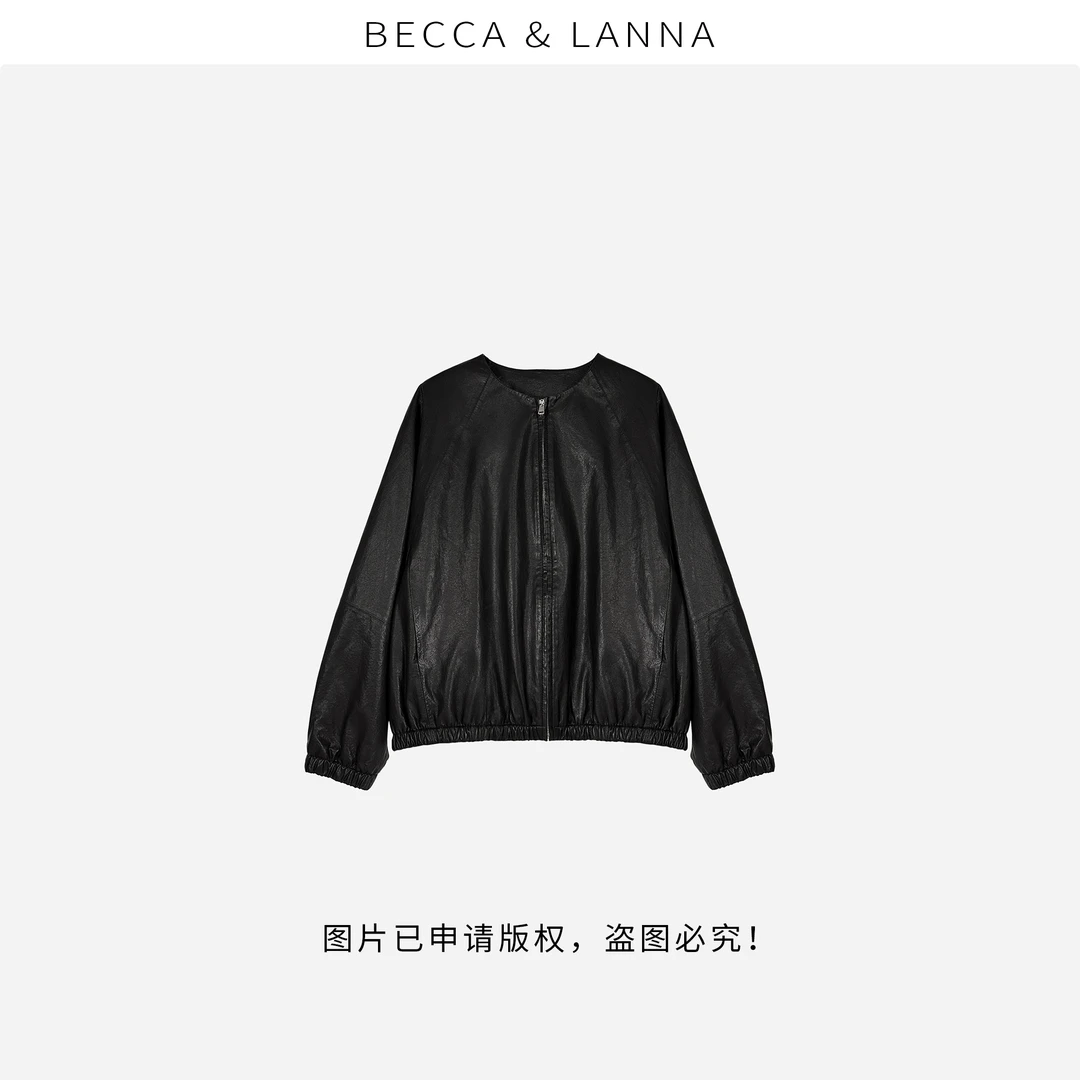 D0207 女士真皮皮衣外套