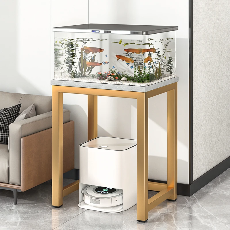承重鱼缸架子鱼缸专用架鱼缸桌子扫地机器人置物架托架底座置物柜