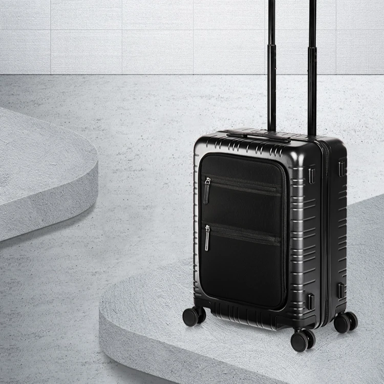 哥弟真的好行李箱 轻盈20寸拉杆箱万向轮拉链外袋国际登机AB10132