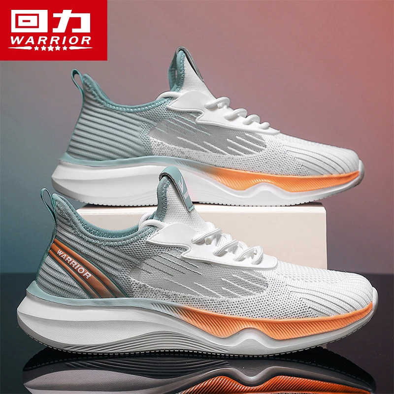 回力男鞋夏季透气防臭时尚薄款网面跑步鞋男士软底防滑休闲运动鞋