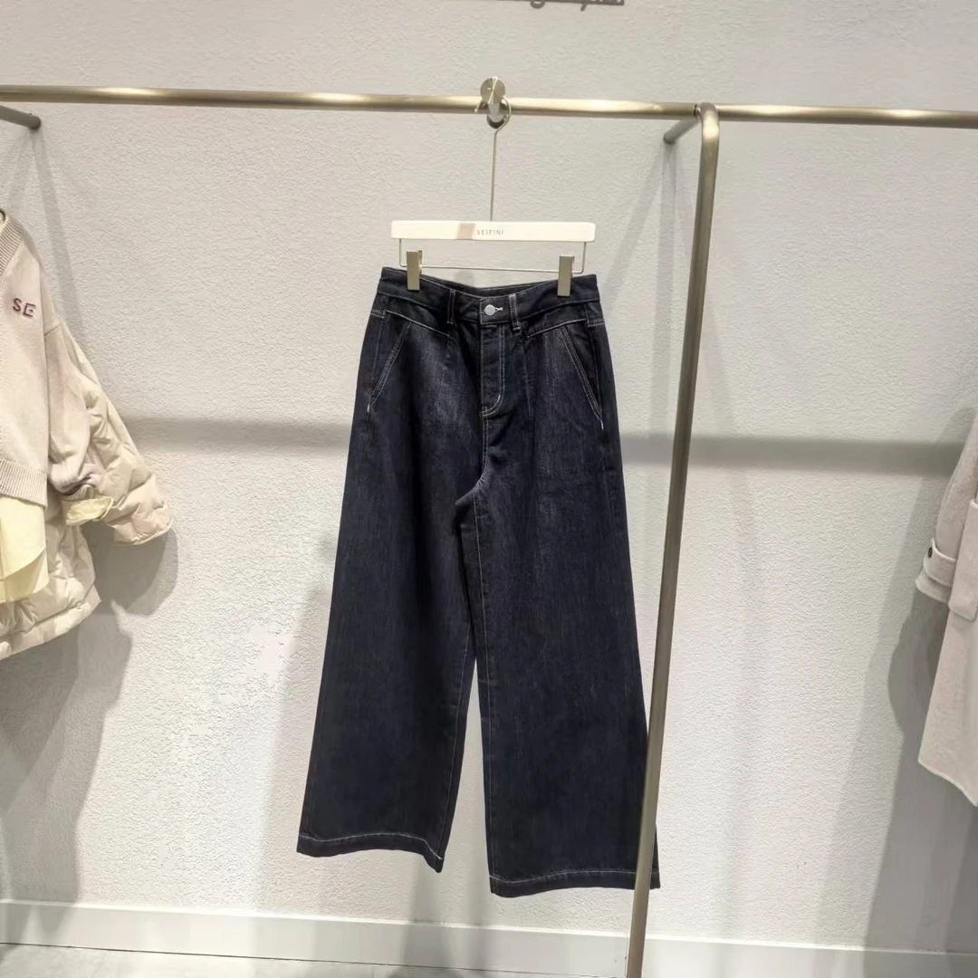 定制SEIFINI/ 诗凡黎2024冬牛仔裤3G2150241