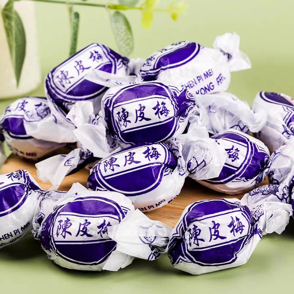 陈皮梅化核话梅蜜饯果脯儿时怀旧零食广东特产休闲零食酸甜
