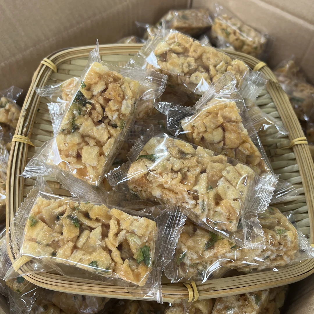 遮浪葱花码仔海陆丰汕尾特产独立包装拔丝沙琪玛糕点零食小吃