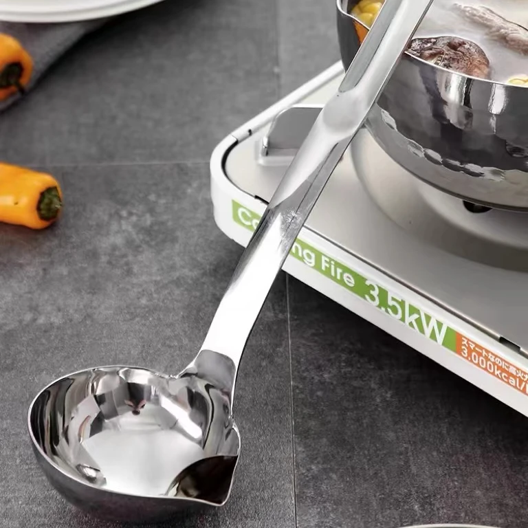 【漫姐好品】CROWHITO/克洛华蒂不锈钢厨房隔油汤勺子过滤油漏勺