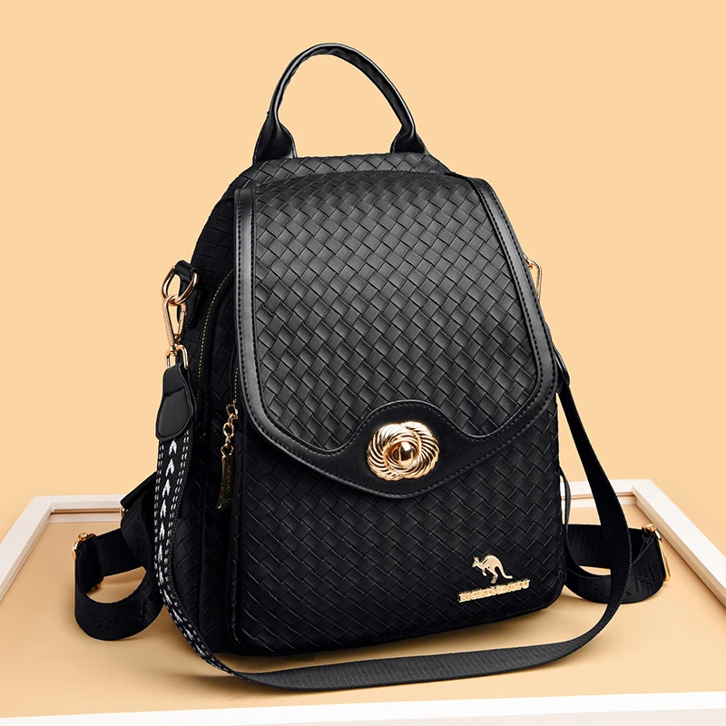 【BIGEDAISHU正品】2025新款双肩包女士时尚休闲潮流百搭双肩包B088