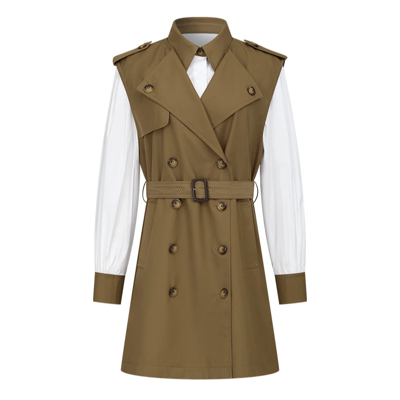 【籽言专属】曼德诗中长款气质套装M537305058