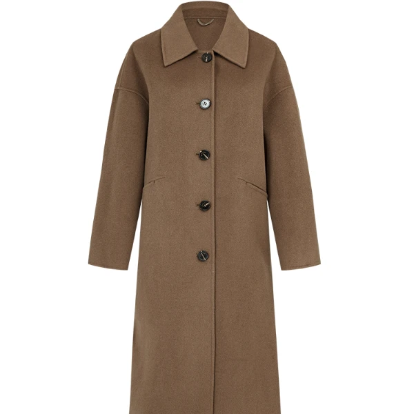 【诗语专属】曼德诗毛呢外套冬季双面呢大衣M432016