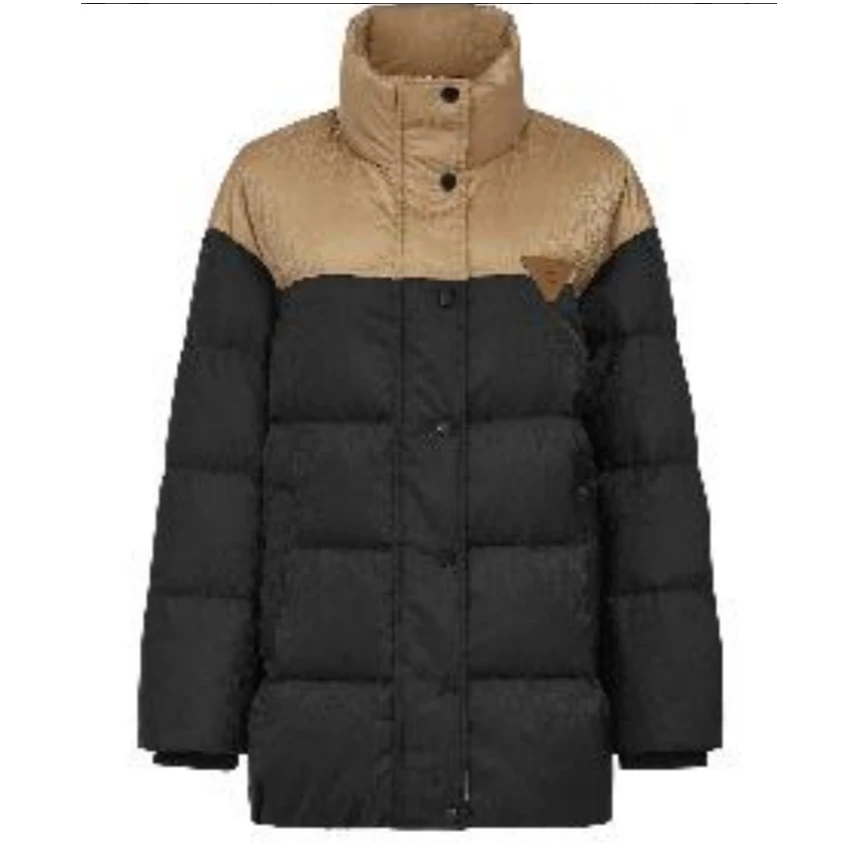 【小余专属】Y427302828女款休闲户外中长款加厚黑色保暖羽绒服