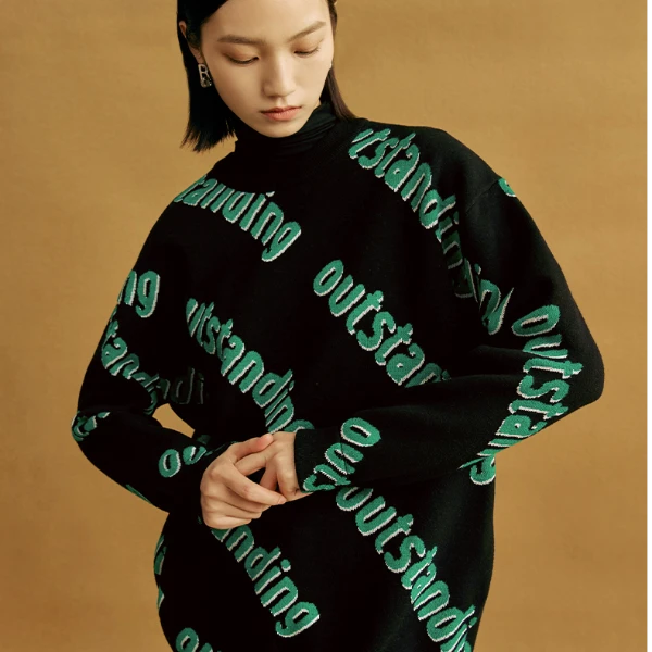 【诗语专属】女装毛针织衫M730232